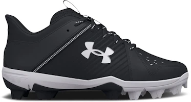 (Grade School) Under Armour Leadoff Low RM 'Black White' 3025600-001 (Grade School) Under Armour Leadoff Low RM 'Black White' 3025600-001