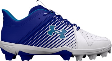 (Grade School) Under Armour Leadoff Low RM 'Royal White' 3025600-400 (Grade School) Under Armour Leadoff Low RM 'Royal White' 3025600-400