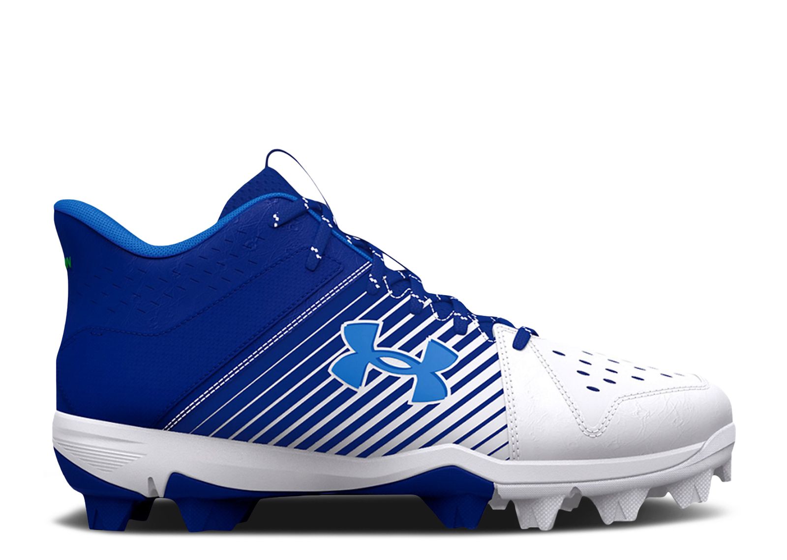 (Grade School) Under Armour Leadoff Mid RM 'Royal White' 3025601-400