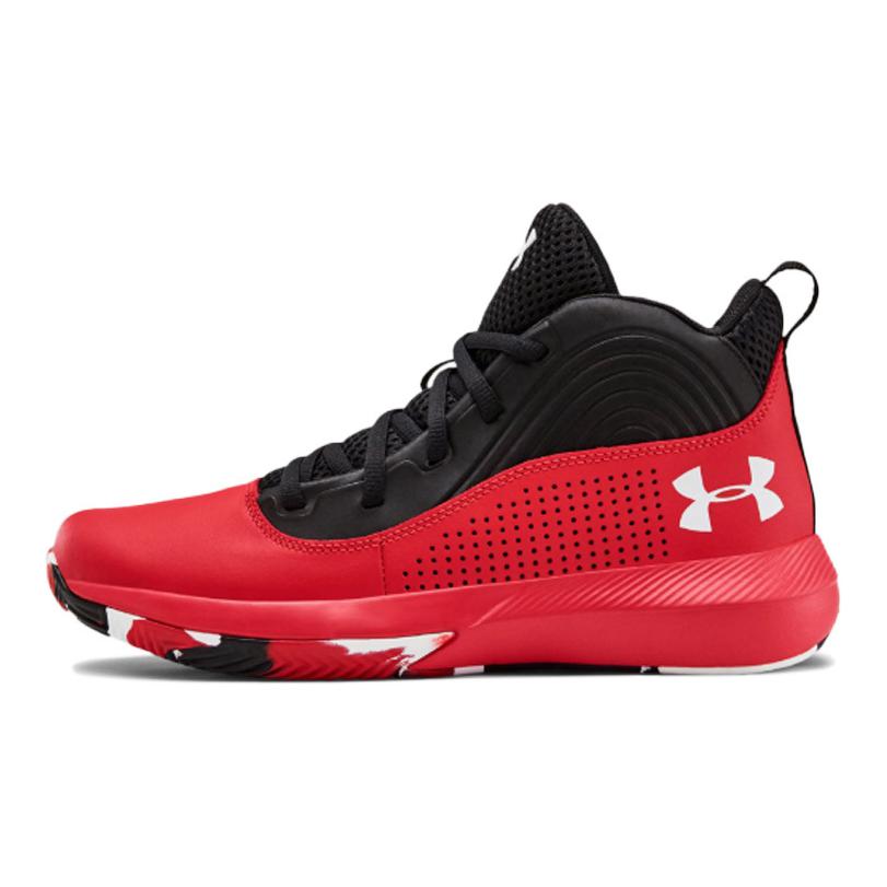 (Grade School) Under Armour Lockdown 4 'Red Black' 3022123-601