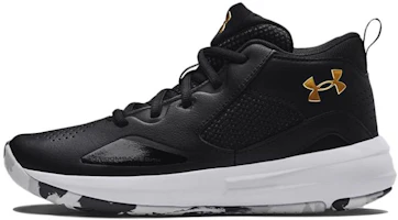 (Grade School) Under Armour Lockdown 5 'Black Metallic Gold' 3023533-003 (Grade School) Under Armour Lockdown 5 'Black Metallic Gold' 3023533-003