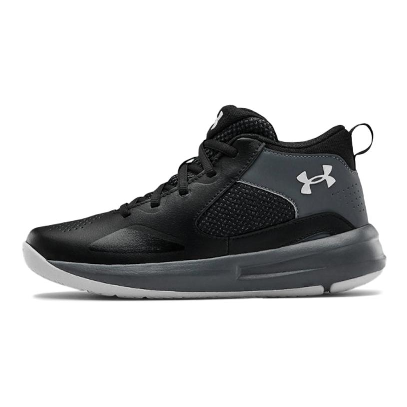 (Grade School) Under Armour Lockdown 5 'Black Pitch Gray' 3023533-001
