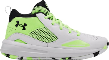 (Grade School) Under Armour Lockdown 5 'Halo Grey Quirky Lime' 3023533-103 (Grade School) Under Armour Lockdown 5 'Halo Grey Quirky Lime' 3023533-103