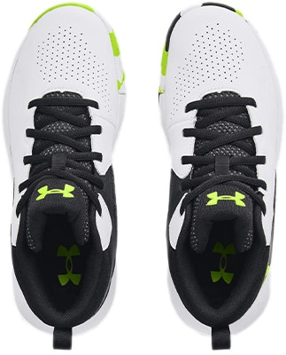 (Grade School) Under Armour Lockdown 5 'White Black Lime' 3023533-102 Shop (Grade School) Under Armour Lockdown 5 'White Black Lime' 3023533-102