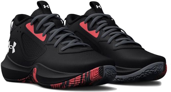 (中小學) Under Armour Lockdown 6 '黑色閃電紅' 3025617-002 Lookbook (中小學) Under Armour Lockdown 6 '黑色閃電紅' 3025617-002