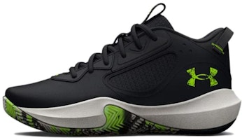 (Grade School) Under Armour Lockdown 6 'Black Lime' 3025617-004 (Grade School) Under Armour Lockdown 6 'Black Lime' 3025617-004