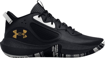 (Grade School) Under Armour Lockdown 6 'Black Metallic Gold' 3025617-003 (Grade School) Under Armour Lockdown 6 'Black Metallic Gold' 3025617-003