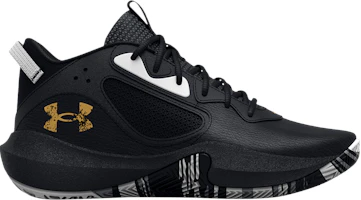 (Grade School) Under Armour Lockdown 6 'Black Metallic Gold' 3025617-003 (Grade School) Under Armour Lockdown 6 'Black Metallic Gold' 3025617-003