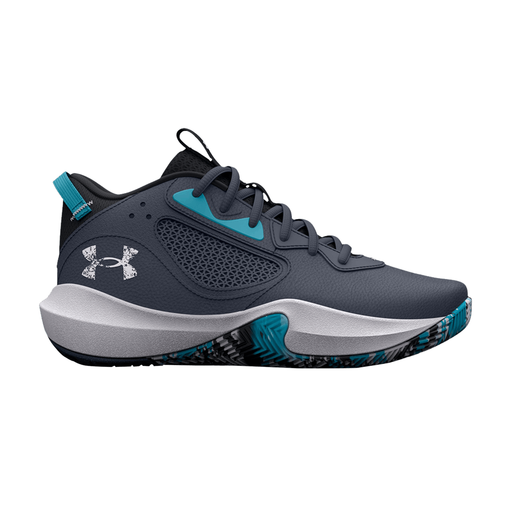 (Grade School) Under Armour Lockdown 6 'Downpour Grey Blue' 3025617-400