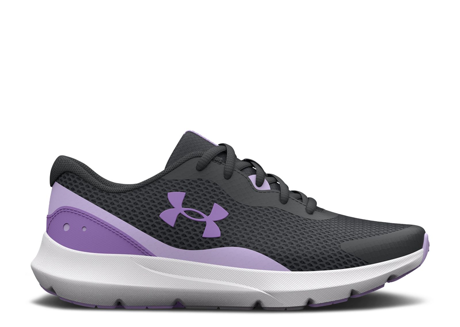 (Grade School) Under Armour Lockdown 6 'Jet Grey Nebula Purple' 3025013-101