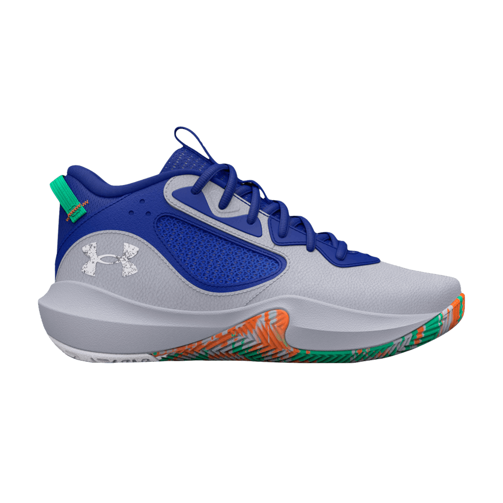 (Grade School) Under Armour Lockdown 6 'Mod Grey Royal' 3025617-100