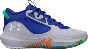 (Grade School) Under Armour Lockdown 6 'Mod Grey Royal' 3025617-100 (Grade School) Under Armour Lockdown 6 'Mod Grey Royal' 3025617-100