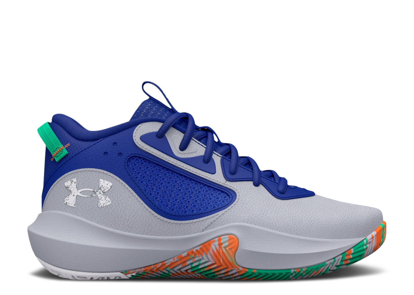(Grade School) Under Armour Lockdown 6 'Mod Grey Royal' 3025617-100