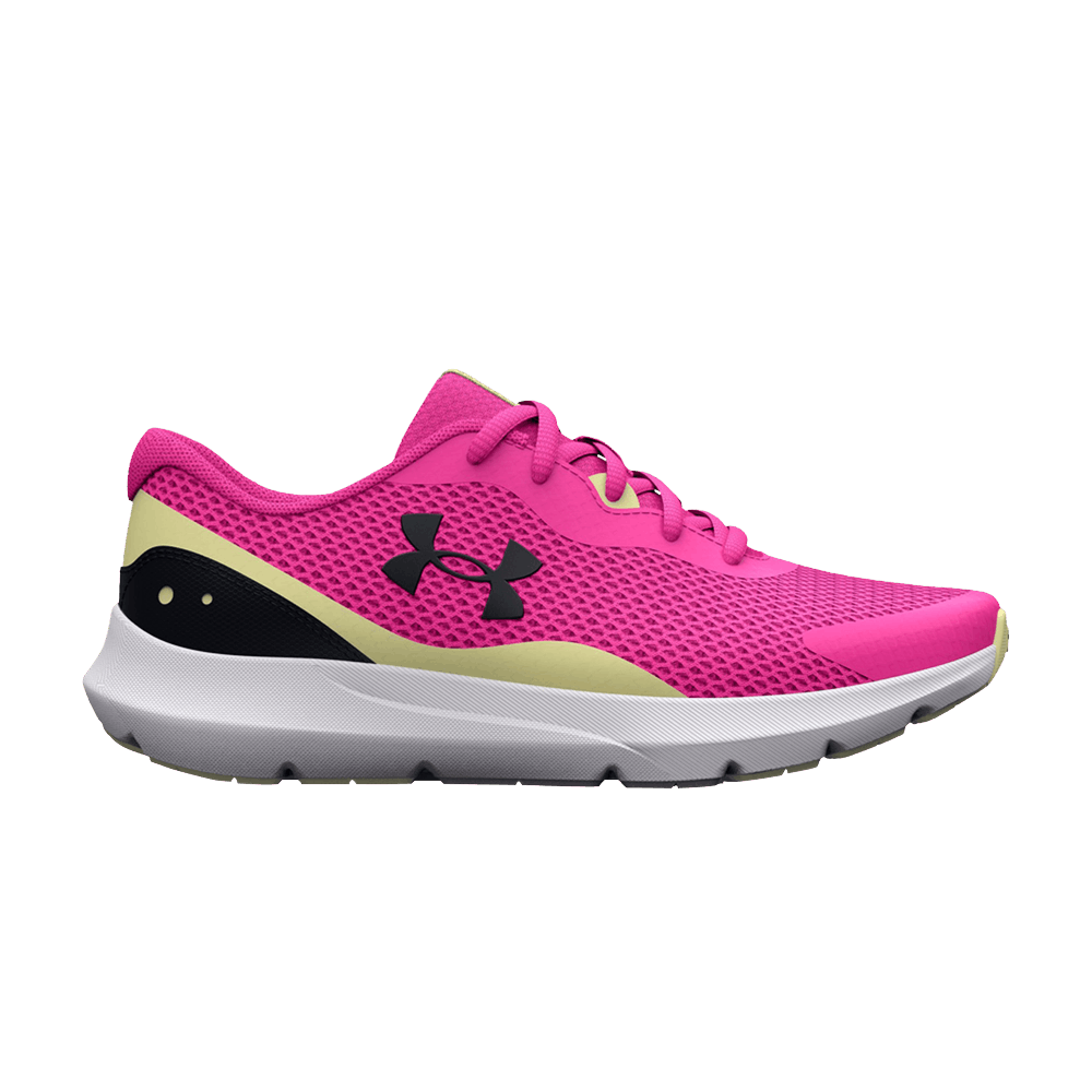 (Grade School) Under Armour Lockdown 6 'Rebel Pink Fade' 3025013-600