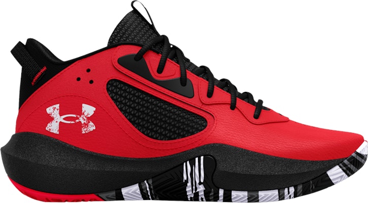 (Grade School) Under Armour Lockdown 6 'Red Black' 3025617-600 Buy (Grade School) Under Armour Lockdown 6 'Red Black' 3025617-600