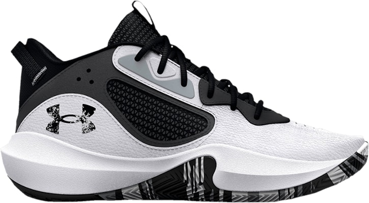 (Grade School) Under Armour Lockdown 6 'White Black' 3025617-101 Buy (Grade School) Under Armour Lockdown 6 'White Black' 3025617-101