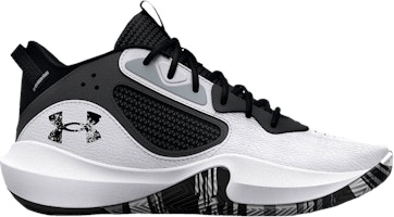 (Grade School) Under Armour Lockdown 6 'White Black' 3025617-101 (Grade School) Under Armour Lockdown 6 'White Black' 3025617-101