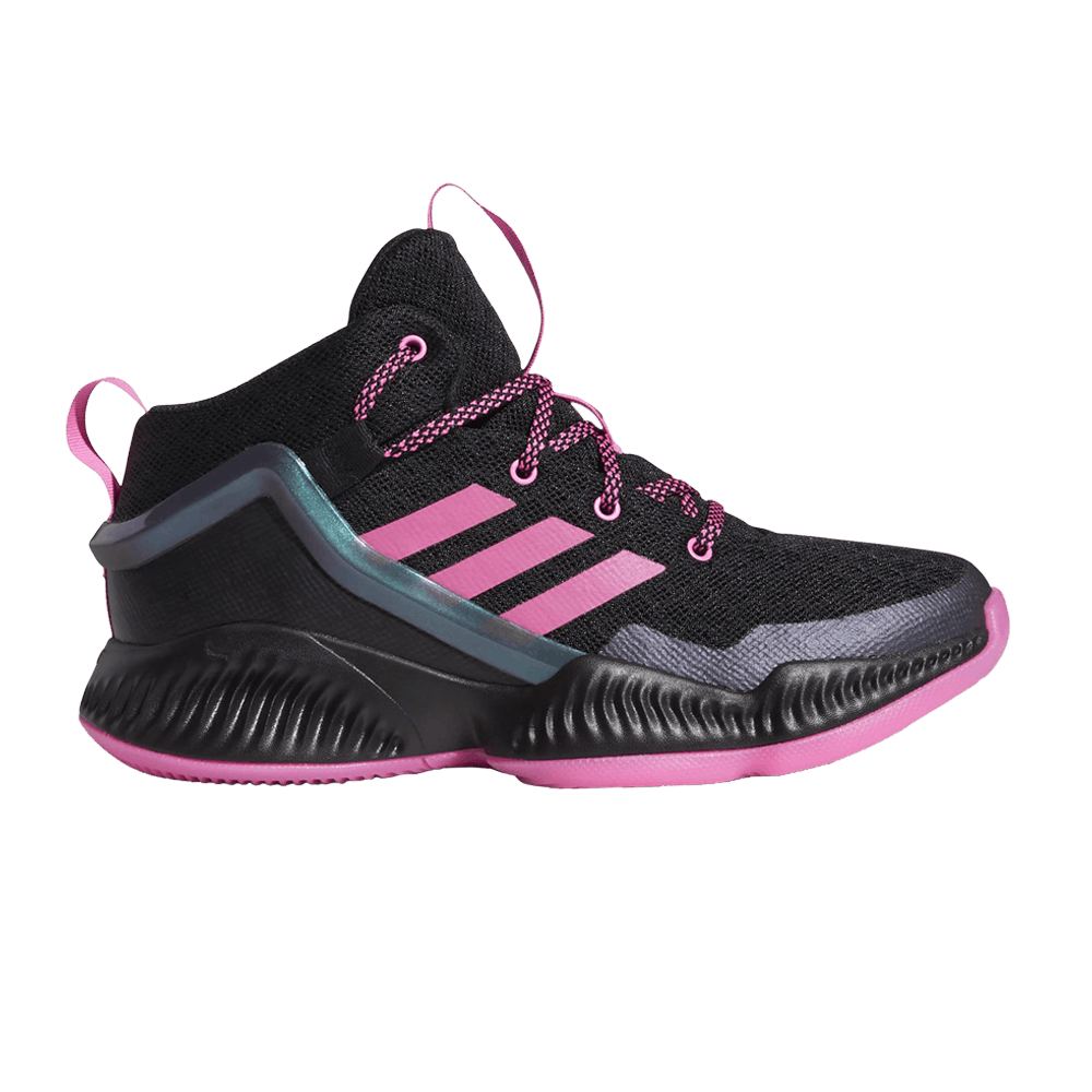 (Grade School) Under Armour Lockdown J 'Black Screaming Pink Iridescent' FZ1695