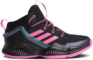 (Grade School) Under Armour Lockdown J 'Black Screaming Pink Iridescent' FZ1695 (Grade School) Under Armour Lockdown J 'Black Screaming Pink Iridescent' FZ1695