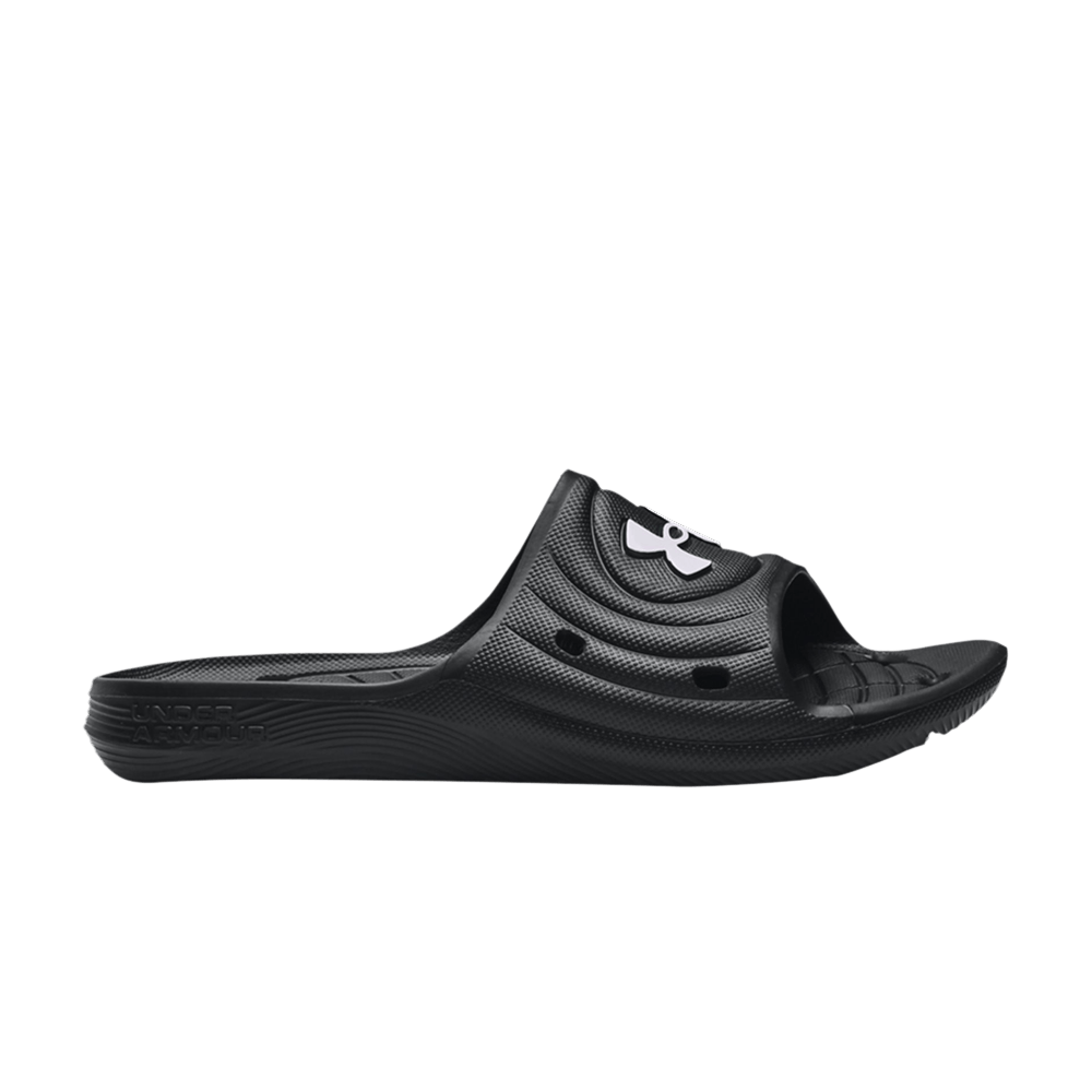 (Grade School) Under Armour Locker 4 Slide 'Black' 3023787-001