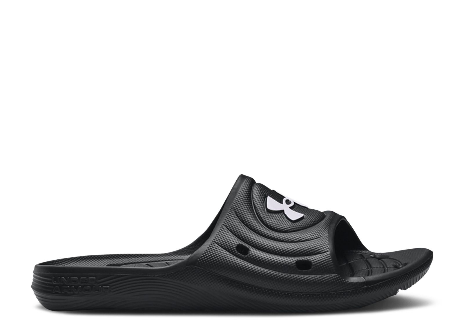(Grade School) Under Armour Locker 4 Slide 'Black' 3023787-001