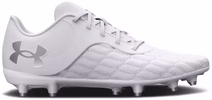 (Grade School) Under Armour Magnetico Select 3 FG 'White Metallic Silver' 3026748-100 (Grade School) Under Armour Magnetico Select 3 FG 'White Metallic Silver' 3026748-100