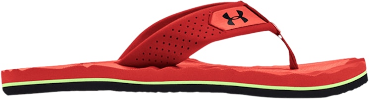 (Grade School) Under Armour Marathon Key 4 Sandal 'Black Red' 3022729-001 (Grade School) Under Armour Marathon Key 4 Sandal 'Black Red' 3022729-001