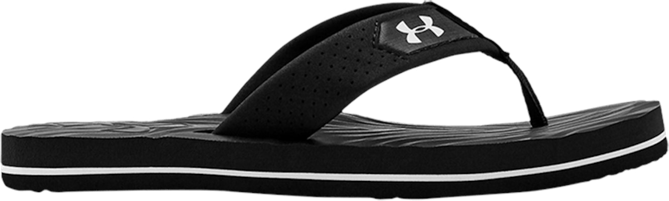 GS UAマラソンキー4 サンダル (黒/グレー) 3022729-002 Buy GS UAマラソンキー4 サンダル (黒/グレー) 3022729-002