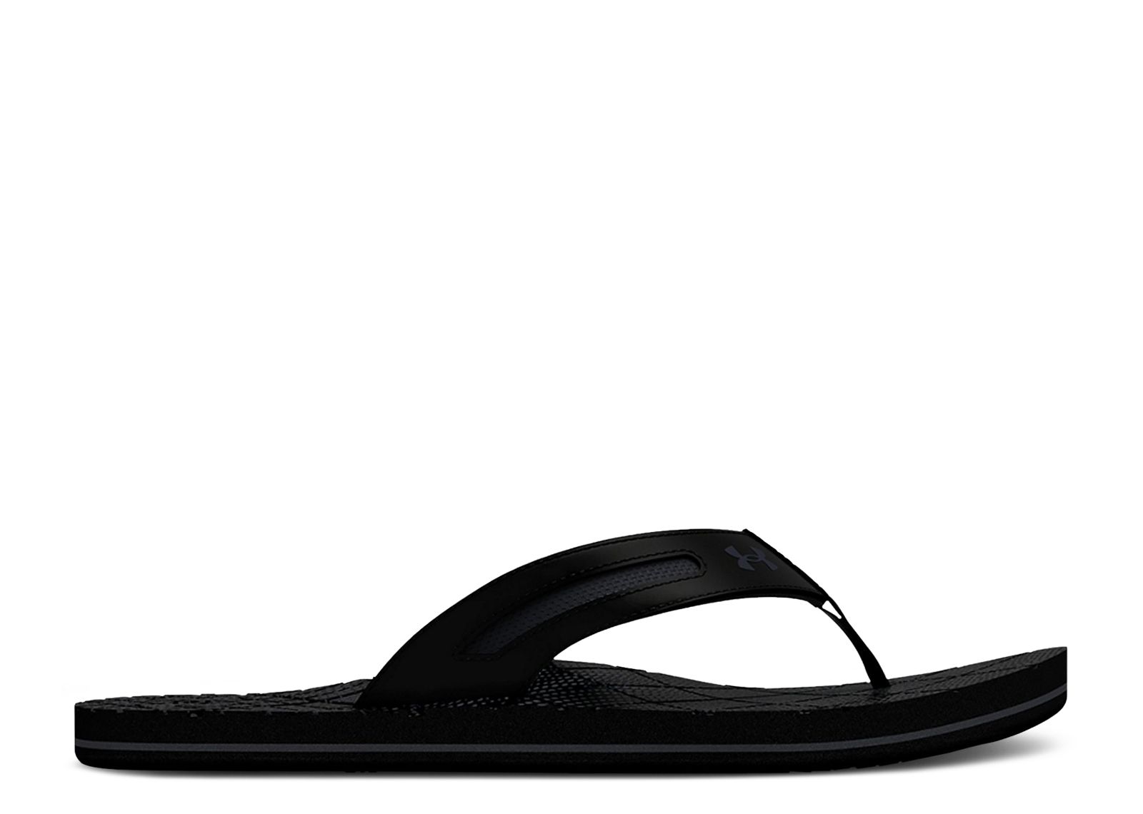 (Grade School) Under Armour Marathon Key 5 Sandal 'Black Stealth Grey' 3025050-001