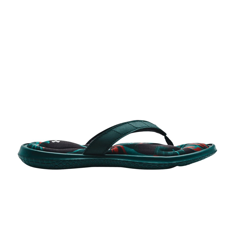 (Grade School) Under Armour Marbella 7 Sandal 'Batik Black' 3023791-300