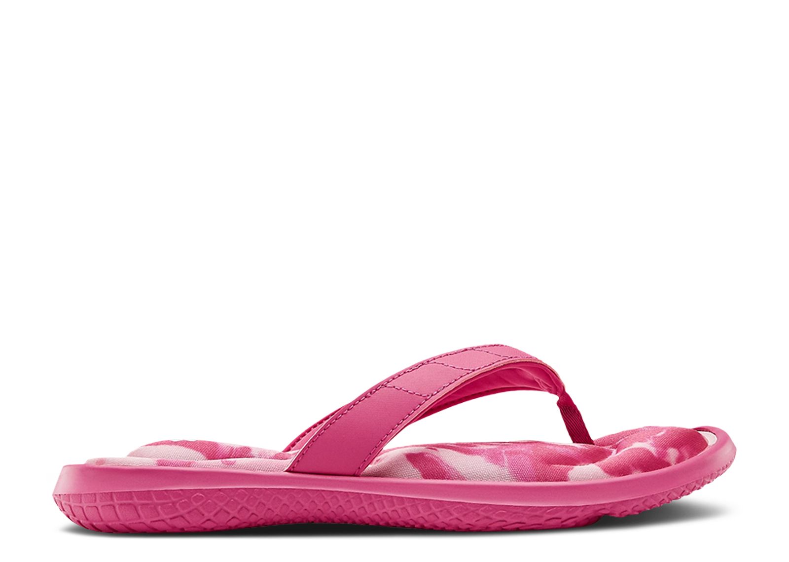 (Grade School) Under Armour Marbella 7 Sandal 'Paint Smudge - Bubble Gum' 3022735-601