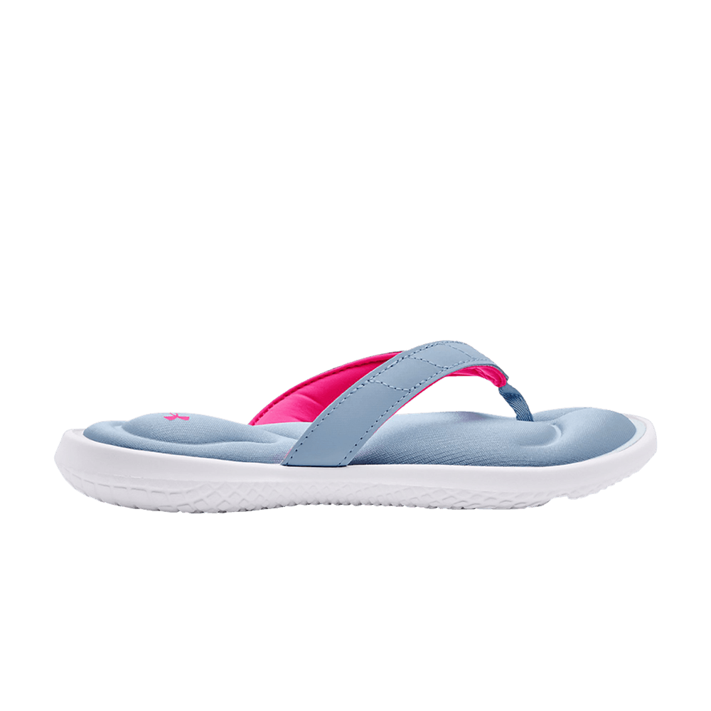 (Grade School) Under Armour Marbella 7 Sandal 'Peninsula Blue White' 3022736-400