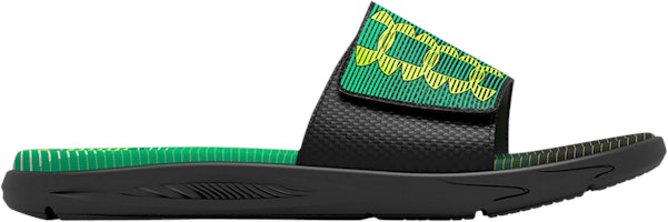 (Grade School) Under Armour Mercenary Slide 'Black Vapor Green' 3025048-002 (Grade School) Under Armour Mercenary Slide 'Black Vapor Green' 3025048-002