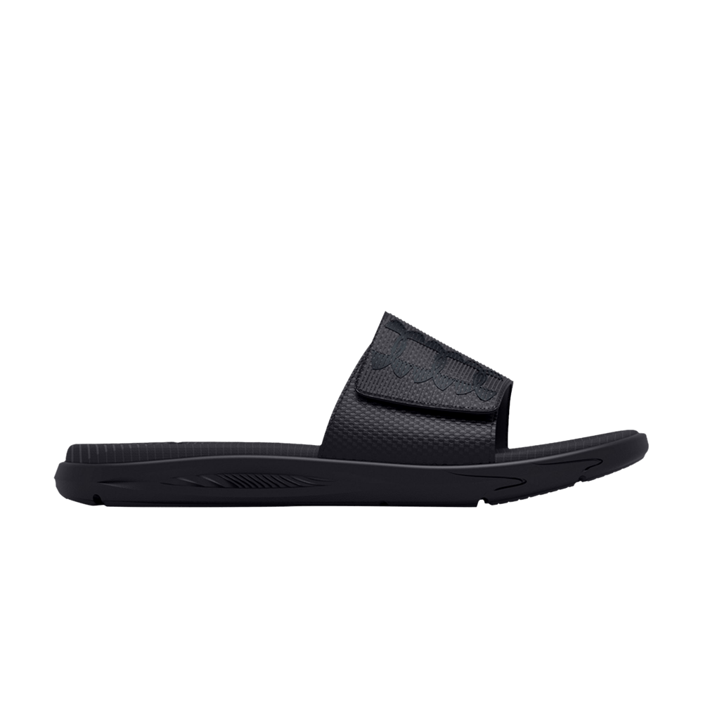 (Grade School) Under Armour Mercenary Slide 'Black Jet Grey' 3025048-001