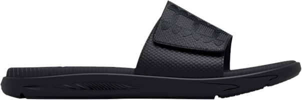 (Grade School) Under Armour Mercenary Slide 'Black Jet Grey' 3025048-001 (Grade School) Under Armour Mercenary Slide 'Black Jet Grey' 3025048-001