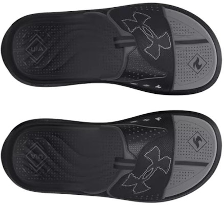 (Grade School) Under Armour Mercenary Slide 'Black Jet Grey' 3026154-001 Lookbook (Grade School) Under Armour Mercenary Slide 'Black Jet Grey' 3026154-001
