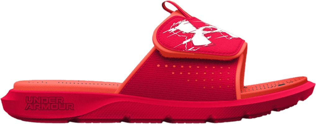 (Grade School) Under Armour Mercenary Slide 'Red After Burn' 3026154-600 Buy (Grade School) Under Armour Mercenary Slide 'Red After Burn' 3026154-600