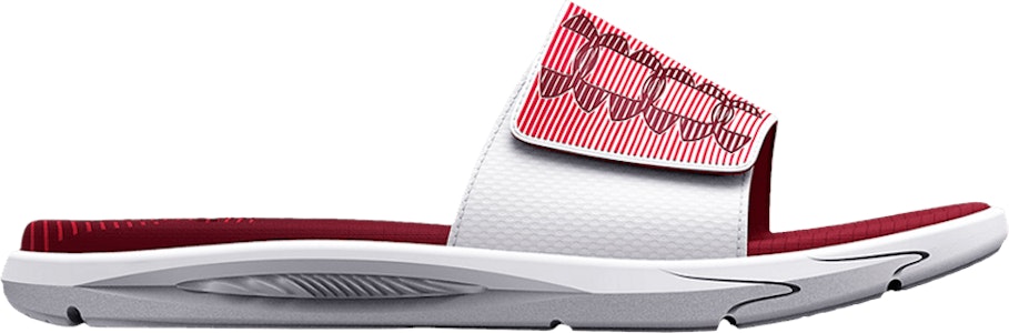 (大童)安德瑪Mercenary拖鞋「紅白」3025048-601 Buy (大童)安德瑪Mercenary拖鞋「紅白」3025048-601