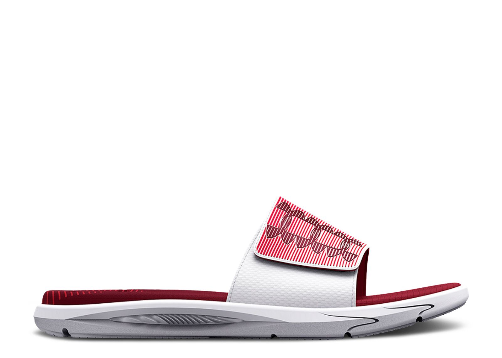 (Grade School) Under Armour Mercenary Slide 'Red White' 3025048-601