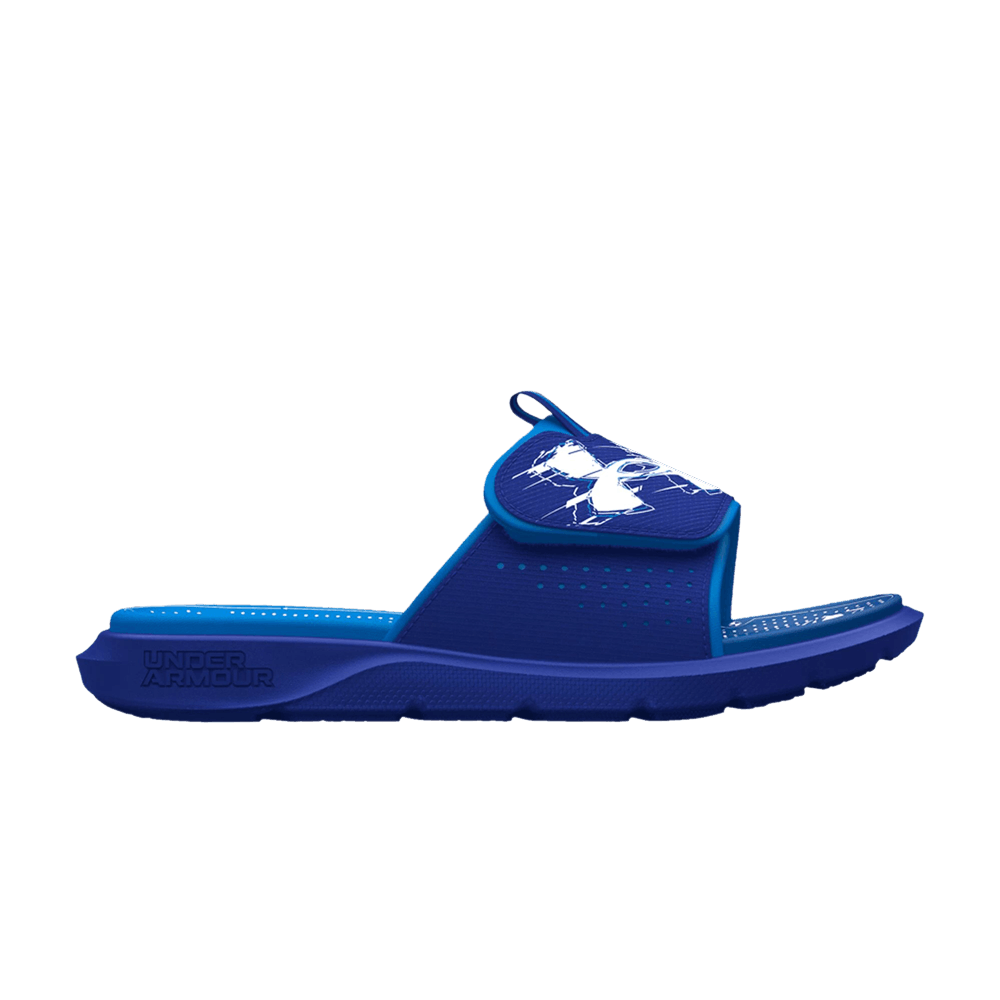 Buy 언더아머 머큐리얼 슬라이드 '로얄' (초등학생용) 3026154-400