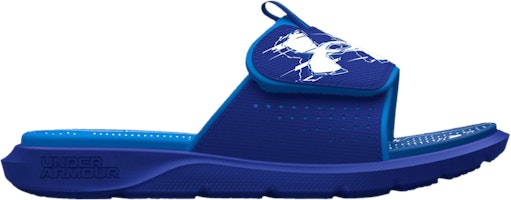 (Grade School) Under Armour Mercenary Slide 'Royal' 3026154-400 (Grade School) Under Armour Mercenary Slide 'Royal' 3026154-400