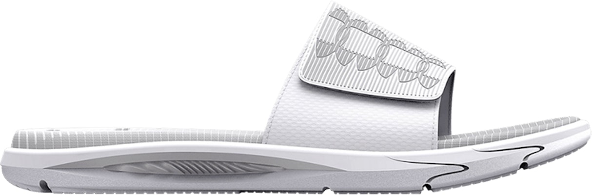 (Grade School) Under Armour Mercenary Slide 'White Halo Grey' 3025048-100 Buy (Grade School) Under Armour Mercenary Slide 'White Halo Grey' 3025048-100