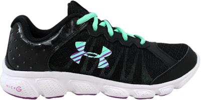 (Grade School) Under Armour Micro G Assert 6 'Black Purple Blue' 1266320-001 (Grade School) Under Armour Micro G Assert 6 'Black Purple Blue' 1266320-001