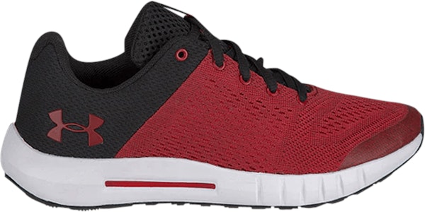 (Grade School) Under Armour Micro G Pursuit 'Merah Hitam' 3020770-601 Buy (Grade School) Under Armour Micro G Pursuit 'Merah Hitam' 3020770-601