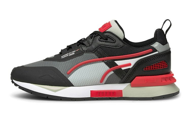 (GS) UA Mirage Tech Jr 'Black High Risk Red'