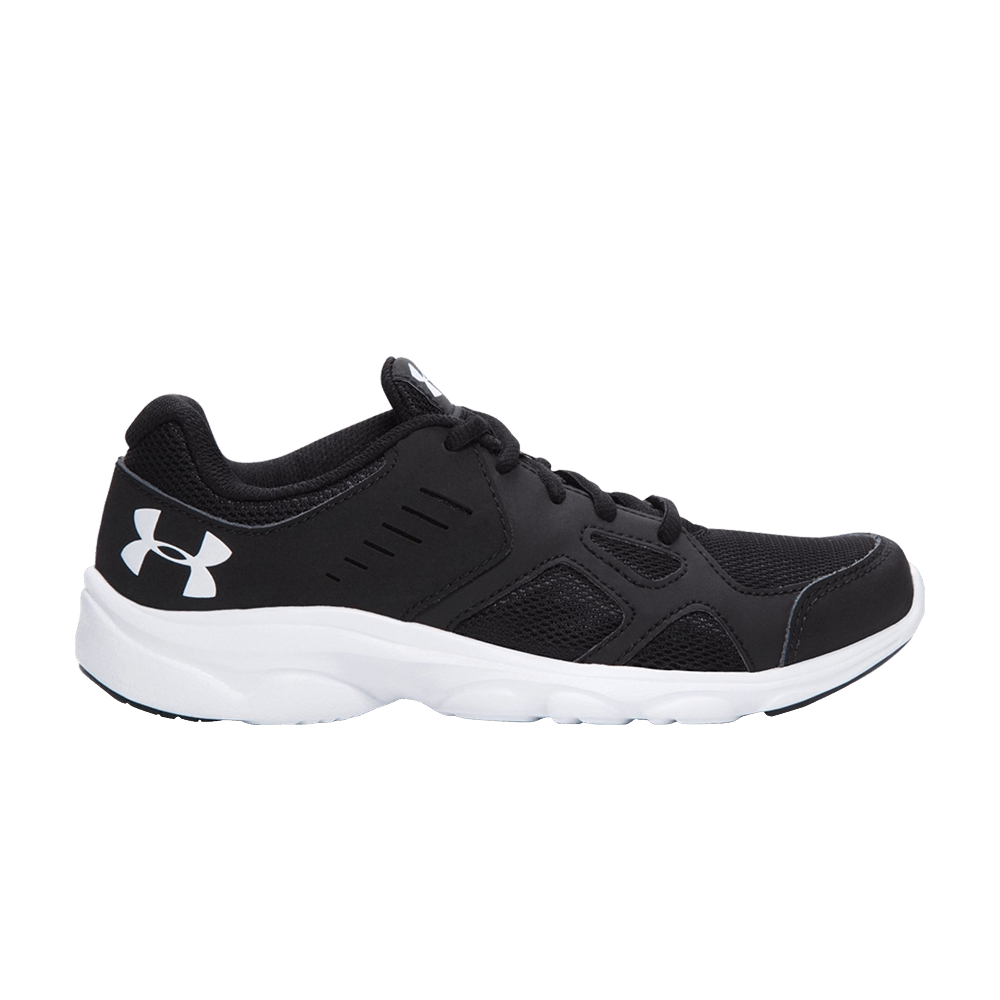 (Grade School) Under Armour Pace RN 'Black White' 1272292-001