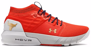 (Grade School) Under Armour Project Rock 2 'Blood Orange' 3022704-604 (Grade School) Under Armour Project Rock 2 'Blood Orange' 3022704-604