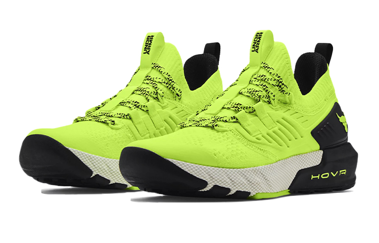 Lookbook (大童款) Under Armour Project Rock 3 '高可视黄色黑色' 3023270-306
