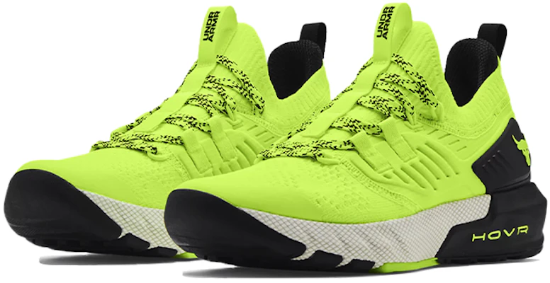 (大童款) Under Armour Project Rock 3 '高可视黄色黑色' 3023270-306 Lookbook (大童款) Under Armour Project Rock 3 '高可视黄色黑色' 3023270-306