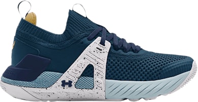 (Grade School) Under Armour Project Rock 4 'Deep Sea Breaker Blue' 3023697-401 (Grade School) Under Armour Project Rock 4 'Deep Sea Breaker Blue' 3023697-401